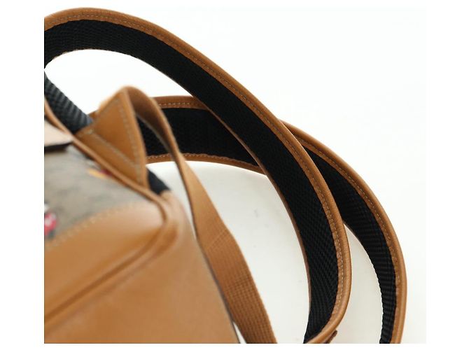 Zaino GUCCI Micro GG Supreme Disney PVC Beige Oro 552884 Auth 179866SAM D'oro - vista 14