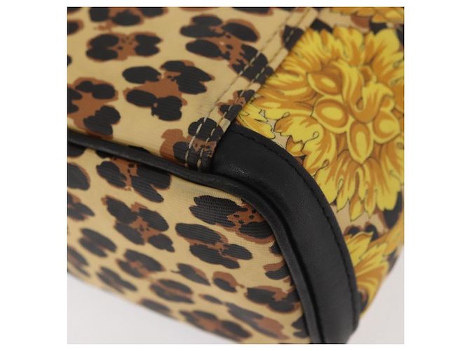 Borsa a mano Gianni Versace Vanity PVC Giallo Oro Autentica BA12716 D'oro - vista 18