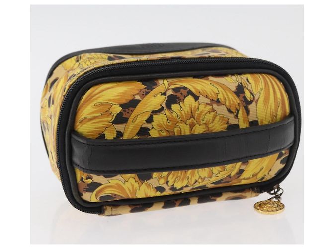 Borsa a mano Gianni Versace Vanity PVC Giallo Oro Autentica BA12716 D'oro - vista 6
