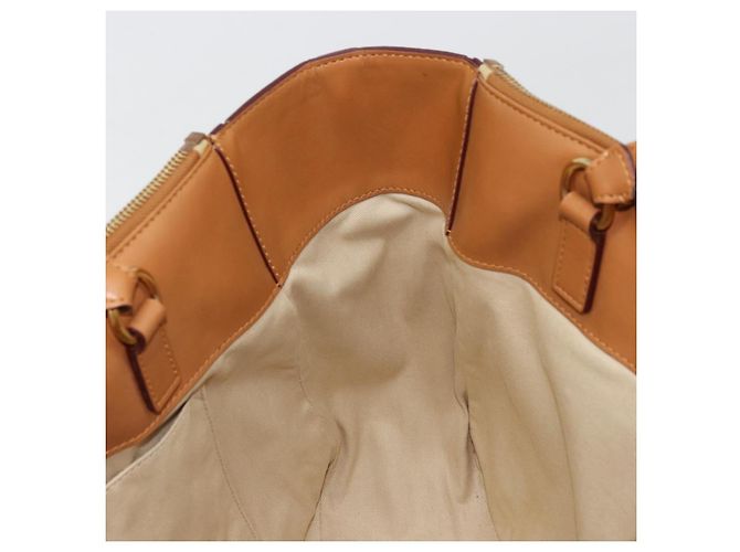Chloé Borsa Tote Chloe in pelle beige oro Auth bs35139 D'oro - vista 18