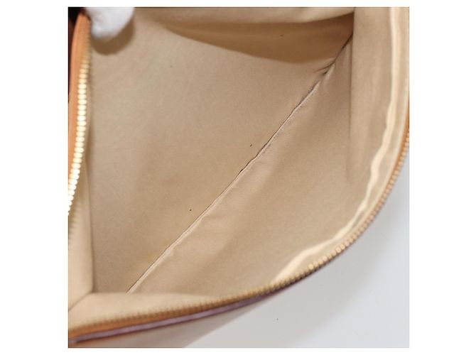 Chloé Borsa Tote Chloe in pelle beige oro Auth bs35139 D'oro - vista 22