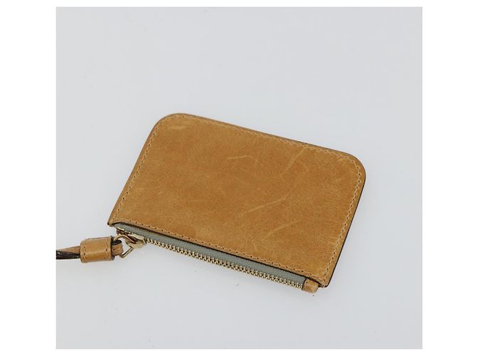 Chloé Borsa Tote Chloe in pelle beige oro Auth bs35139 D'oro - vista 24