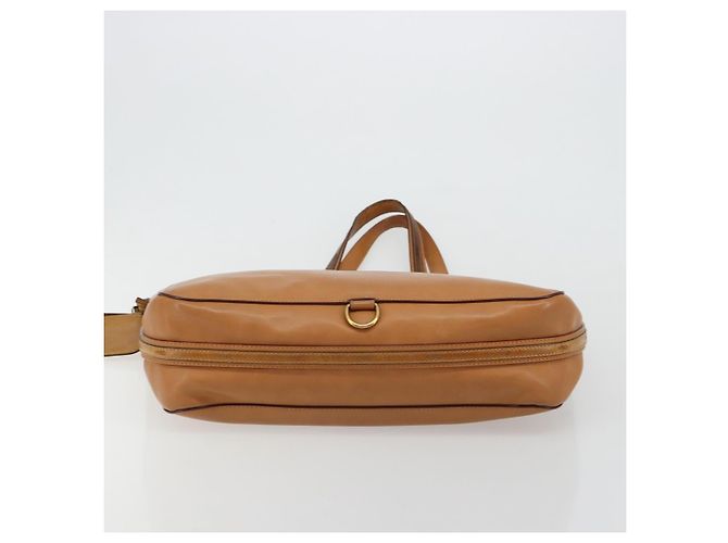 Chloé Borsa Tote Chloe in pelle beige oro Auth bs35139 D'oro - vista 5