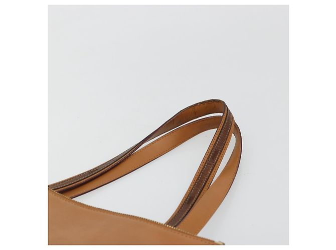 Chloé Borsa Tote Chloe in pelle beige oro Auth bs35139 D'oro - vista 8