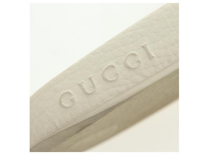 Sandali GUCCI Micro GG Supreme Disney PVC Beige Oro Auth 180388M D'oro - vista 9