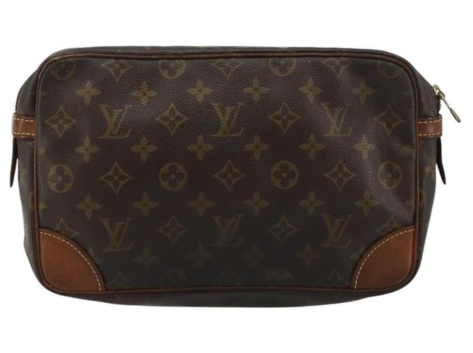 LOUIS VUITTON Clutch Monogram Compiegne 28 M51845 LV Auth 180360 Monogramma - vista 2