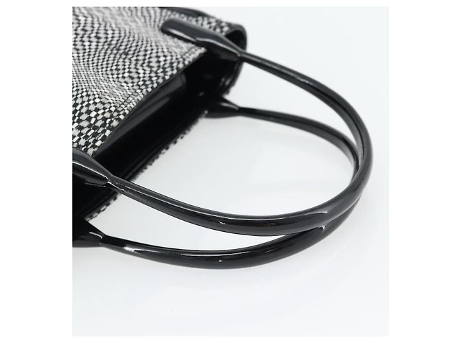 BALENCIAGA Handtasche Canvas Grau Silber Auth BA12932 Braun - Ansicht 7