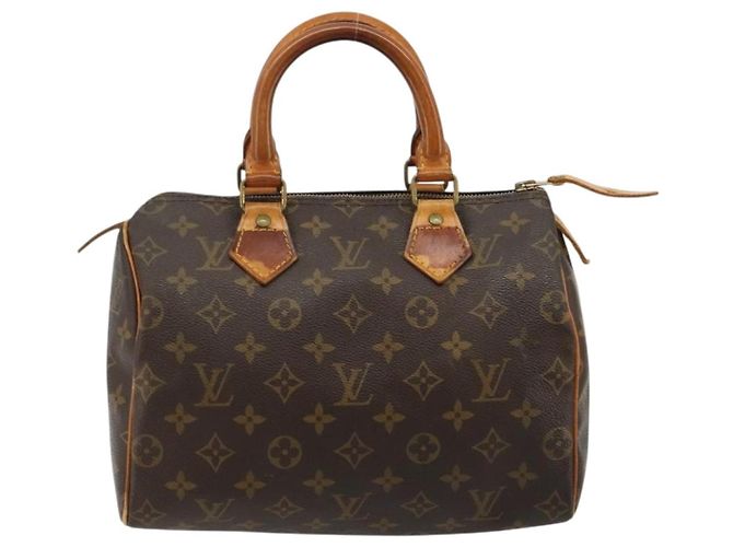 LOUIS VUITTON Borsa Monogram Speedy 25 M41528 LV Auth 180577 Monogramma - vista 13