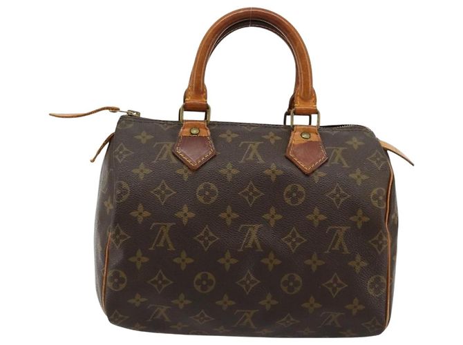 LOUIS VUITTON Borsa Monogram Speedy 25 M41528 LV Auth 180577 Monogramma - vista 2