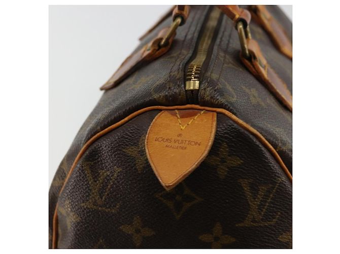 LOUIS VUITTON Borsa Monogram Speedy 25 M41528 LV Auth 180577 Monogramma - vista 20