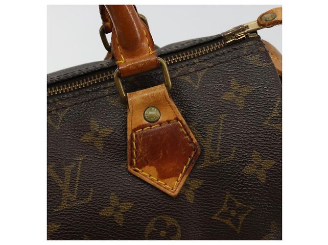 LOUIS VUITTON Borsa Monogram Speedy 25 M41528 LV Auth 180577 Monogramma - vista 8