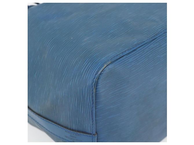 LOUIS VUITTON Epi Petit Noe Schultertasche Blau M44105 LV Auth 180748 - view 14