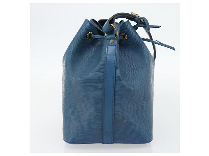 LOUIS VUITTON Epi Petit Noe Schultertasche Blau M44105 LV Auth 180748 - view 3