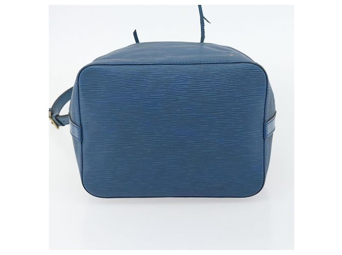 LOUIS VUITTON Epi Petit Noe Schultertasche Blau M44105 LV Auth 180748 - view 5