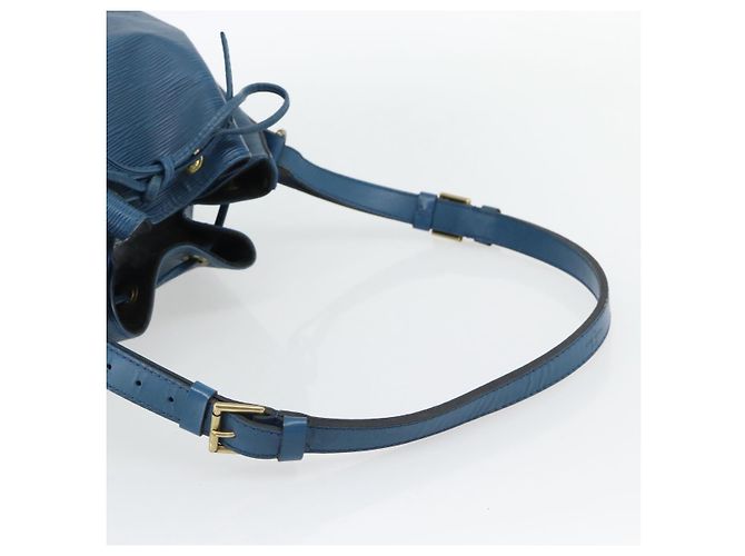 LOUIS VUITTON Epi Petit Noe Schultertasche Blau M44105 LV Auth 180748 - view 7