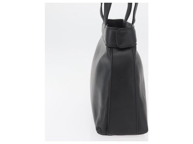 Borsa a mano VALENTINO in pelle nera e oro Auth BA12733A Nero D'oro - vista 4