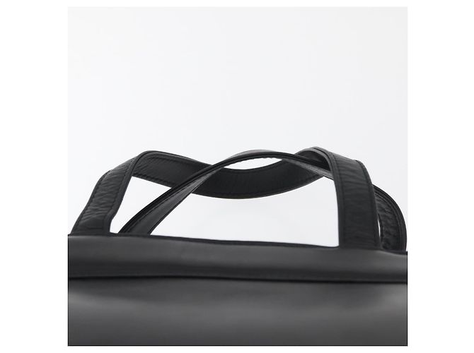 Borsa a mano VALENTINO in pelle nera e oro Auth BA12733A Nero D'oro - vista 8