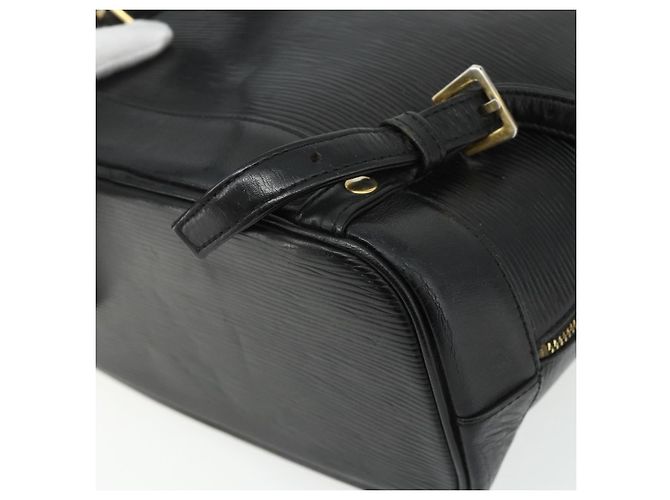 Zaino VALENTINO in pelle nero e oro Auth bs35125 D'oro - vista 15