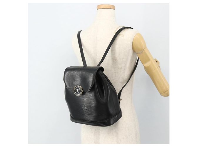 Zaino VALENTINO in pelle nero e oro Auth bs35125 D'oro - vista 22