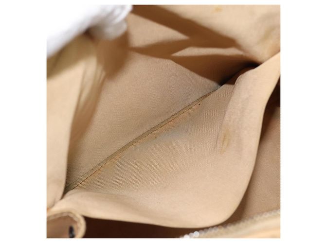 CHANEL Wild Stitch Tote Bag Leder Beige CC Auth 180632 - Ansicht 24