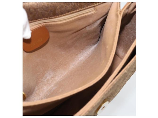 Bolso de Hombro GUCCI Lona Beige Oro 001 46 0712 Auth 180722 Dorado - vista 11