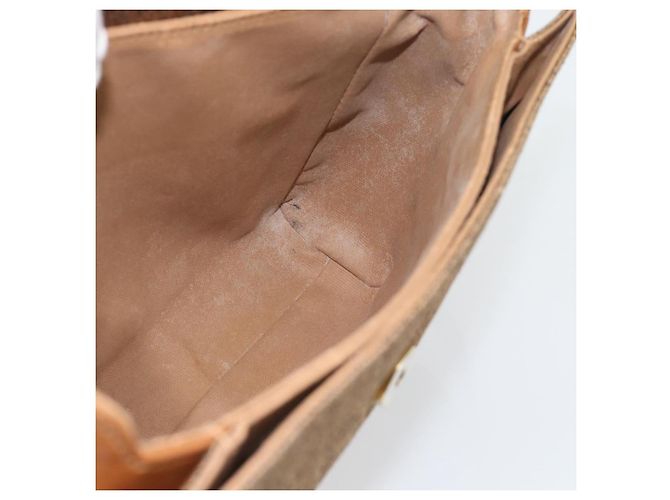 Bolso de Hombro GUCCI Lona Beige Oro 001 46 0712 Auth 180722 Dorado - vista 18