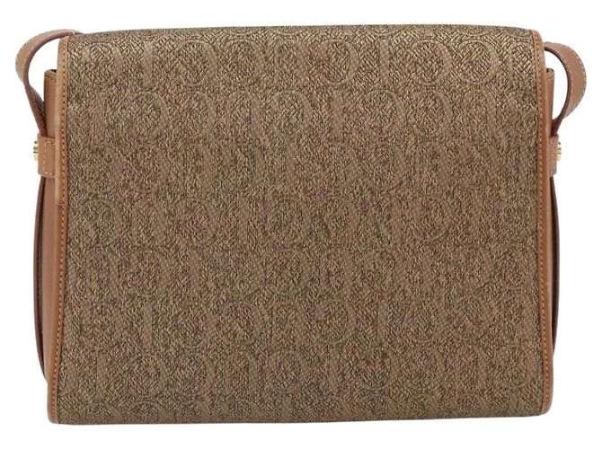 Bolso de Hombro GUCCI Lona Beige Oro 001 46 0712 Auth 180722 Dorado - vista 2