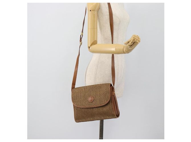 Bolso de Hombro GUCCI Lona Beige Oro 001 46 0712 Auth 180722 Dorado - vista 23
