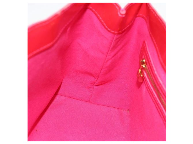 LOUIS VUITTON Borsa Monogram Vernis Wilshire PM Rose Pop M93643 Auth 180764A Rosa - vista 19