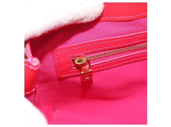 LOUIS VUITTON Borsa Monogram Vernis Wilshire PM Rose Pop M93643 Auth 180764A Rosa - vista 20