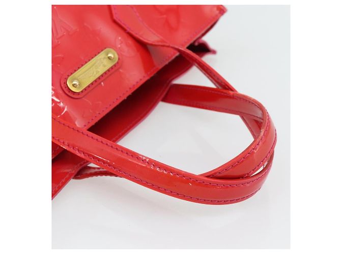 LOUIS VUITTON Borsa Monogram Vernis Wilshire PM Rose Pop M93643 Auth 180764A Rosa - vista 7