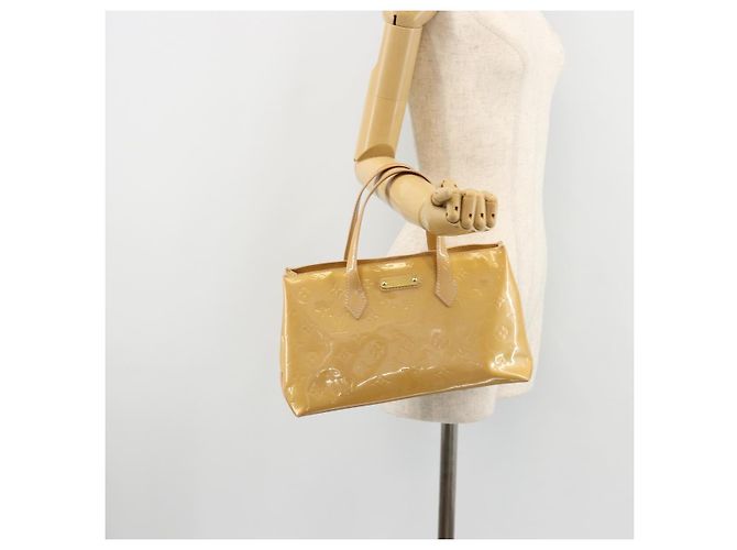 LOUIS VUITTON Bolso Vernis Wilshire PM Veil Amplession M91643 LV Auth 181230 - vista 22
