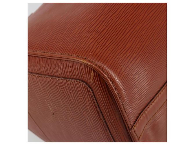 Borsa LOUIS VUITTON Epi Speedy 35 Marrone Kenya M42993 LV Auth 179737A - vista 16
