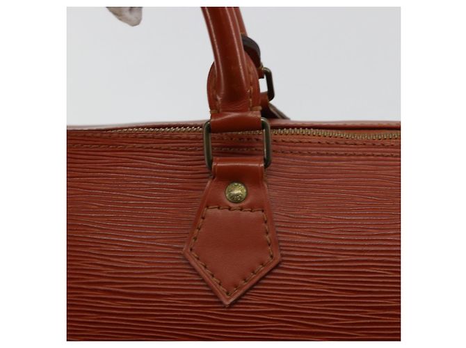 Borsa LOUIS VUITTON Epi Speedy 35 Marrone Kenya M42993 LV Auth 179737A - vista 17