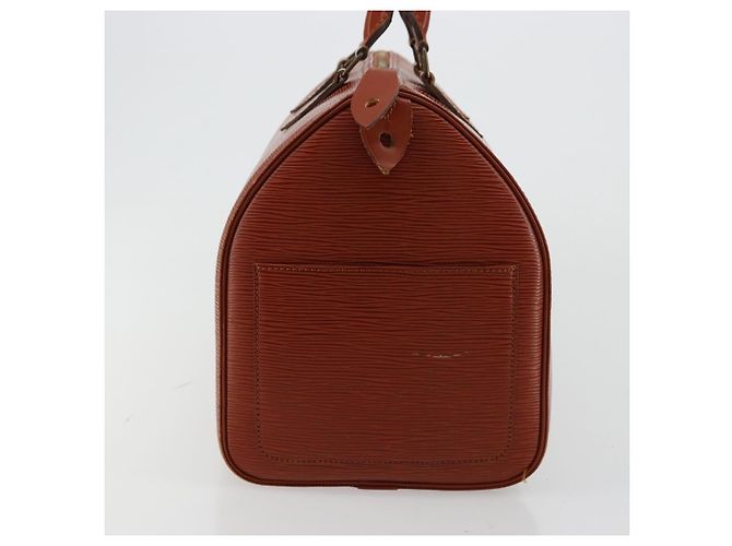 Borsa LOUIS VUITTON Epi Speedy 35 Marrone Kenya M42993 LV Auth 179737A - vista 4