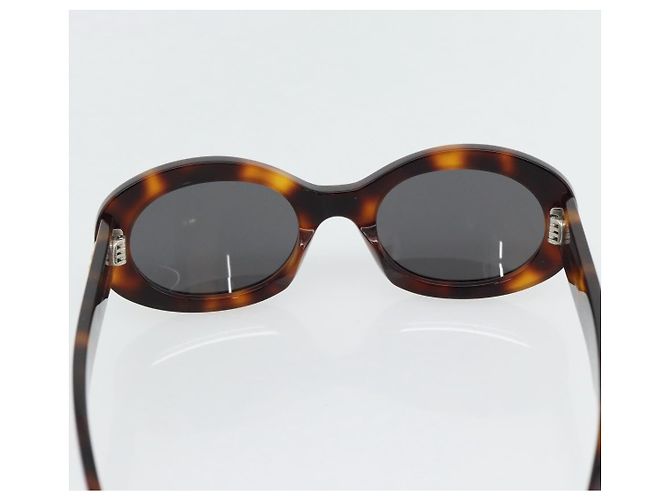 Céline Gafas de sol CELINE Triomphe de plástico Marrón Auth BA12972M Castaño - vista 9