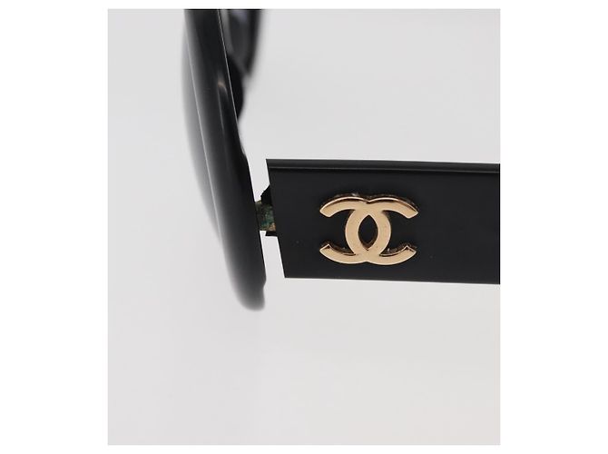 Gafas de sol CHANEL COCO de plástico Negro CC Auth BA12977 - vista 9