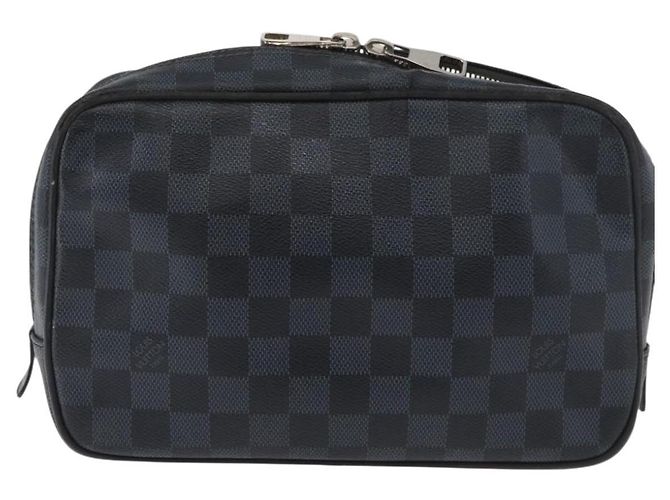 LOUIS VUITTON Damier Graphite Trousse Toilette GM Bag N47521 LV Auth bs35168 Damier ebene - vista 13