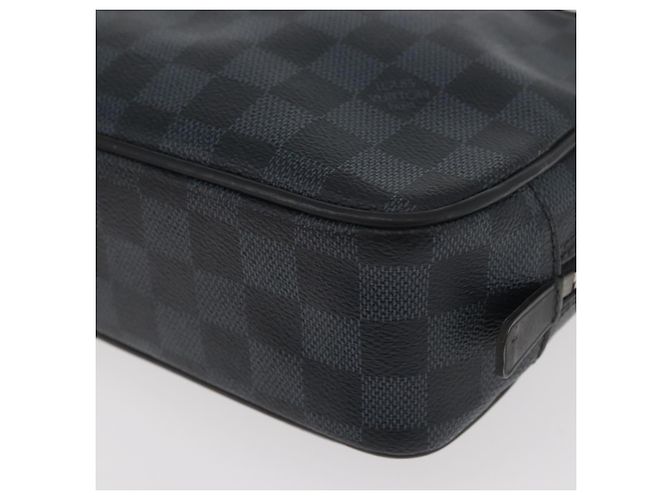 LOUIS VUITTON Damier Graphite Trousse Toilette GM Bag N47521 LV Auth bs35168 Damier ebene - vista 14