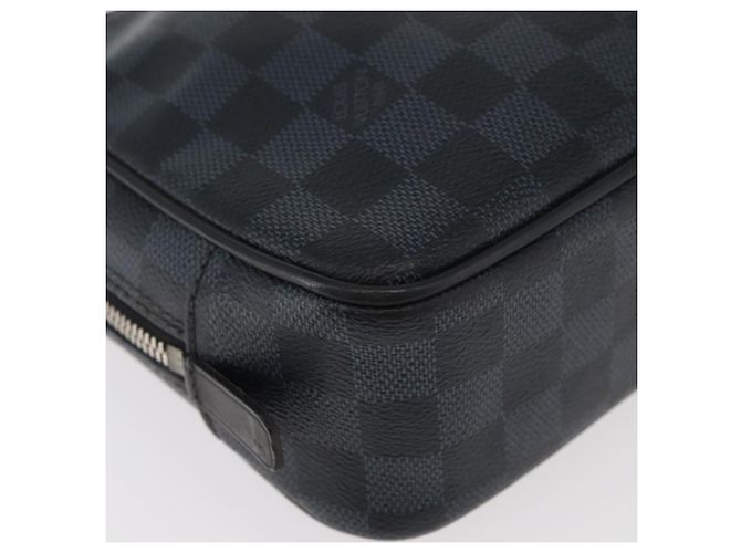 LOUIS VUITTON Damier Graphite Trousse Toilette GM Bag N47521 LV Auth bs35168 Damier ebene - vista 15