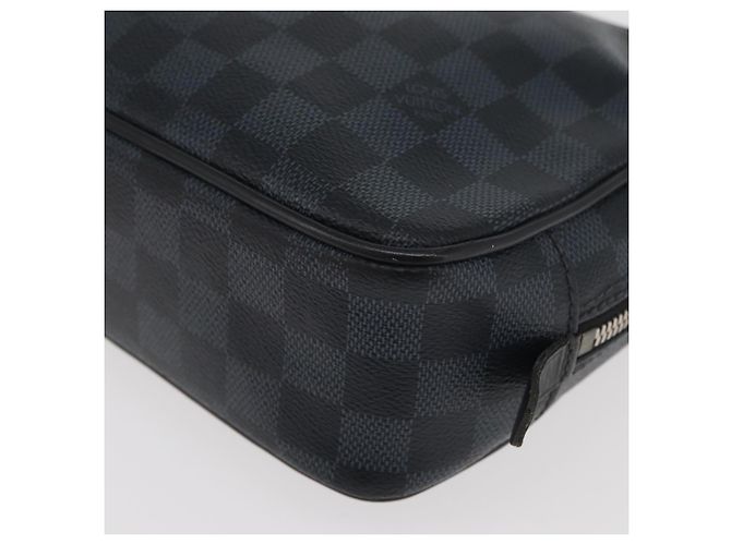 LOUIS VUITTON Damier Graphite Trousse Toilette GM Bag N47521 LV Auth bs35168 Damier ebene - vista 16