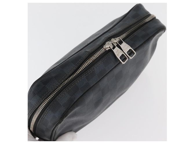 LOUIS VUITTON Damier Graphite Trousse Toilette GM Bag N47521 LV Auth bs35168 Damier ebene - vista 6