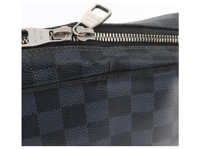 LOUIS VUITTON Damier Graphite Trousse Toilette GM Bag N47521 LV Auth bs35168 Damier ebene - vista 8