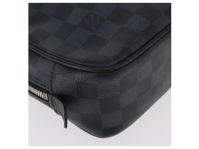 LOUIS VUITTON Damier Graphite Trousse Toilette GM Bag N47521 LV Auth bs35168 Damier ebene - vista 9