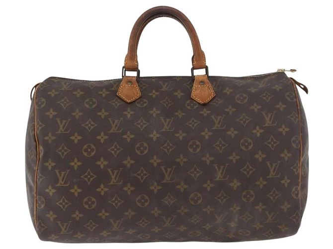 LOUIS VUITTON Borsa Monogram Speedy 40 M41522 LV Auth BA12812 Monogramma - vista 13