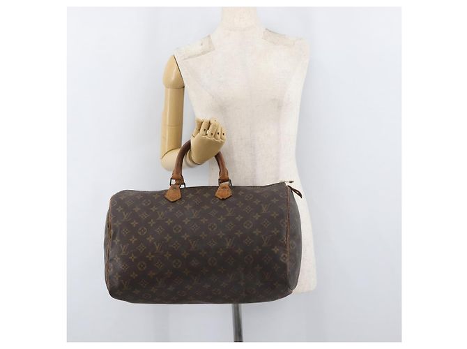 LOUIS VUITTON Borsa Monogram Speedy 40 M41522 LV Auth BA12812 Monogramma - vista 22
