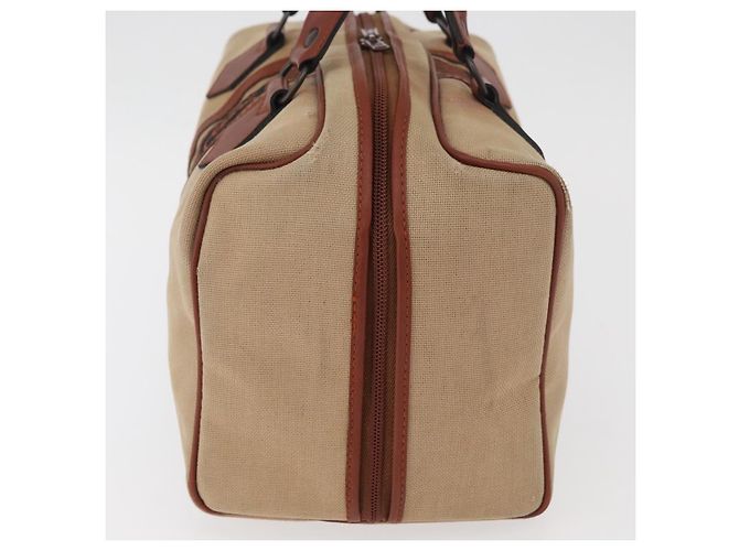 SAINT LAURENT Boston Bag Canvas Brown Auth BA12896 Marrone - vista 3