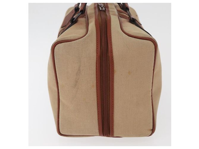 SAINT LAURENT Boston Bag Canvas Brown Auth BA12896 Marrone - vista 4