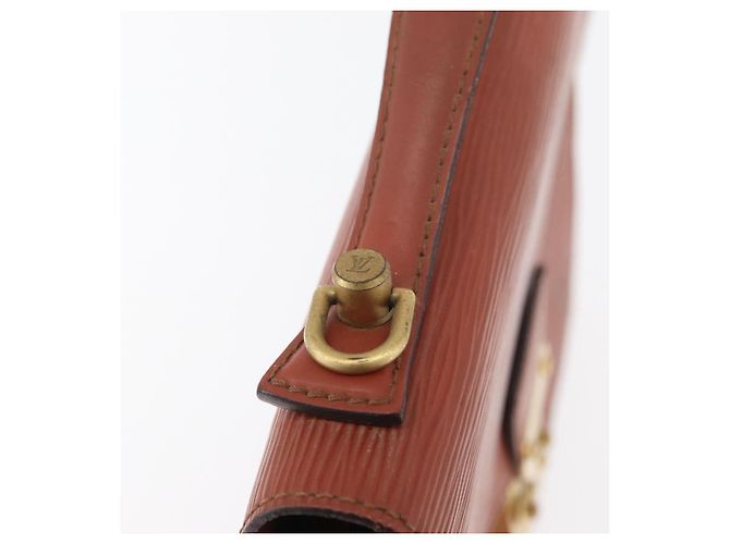 LOUIS VUITTON Epi Monceau 28 Hand Bag Marrone M52123 LV Auth BA12701 - vista 19
