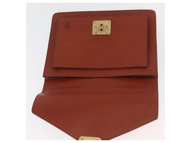 LOUIS VUITTON Epi Monceau 28 Hand Bag Marrone M52123 LV Auth BA12701 - vista 21